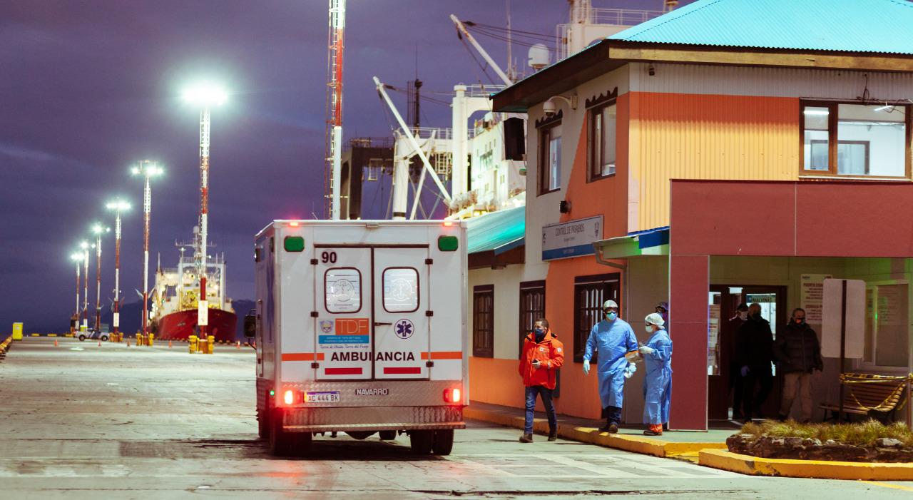 Virus Puerto de Ushuaia