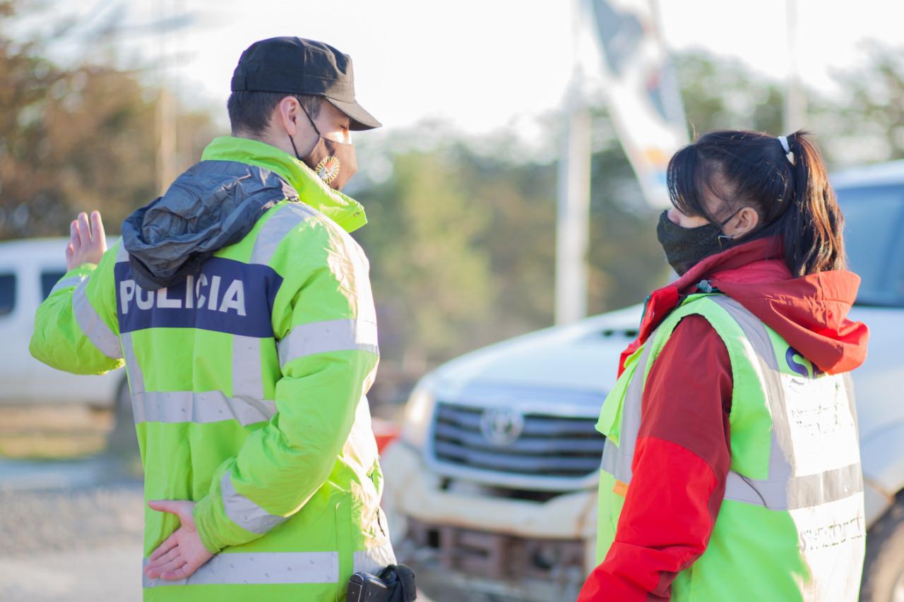 Control policía tránsito